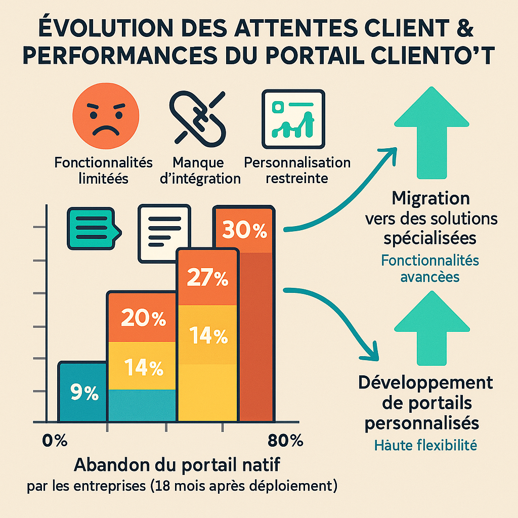 Pourquoi le portail client HubSpot natif ne suffit plus en 2025